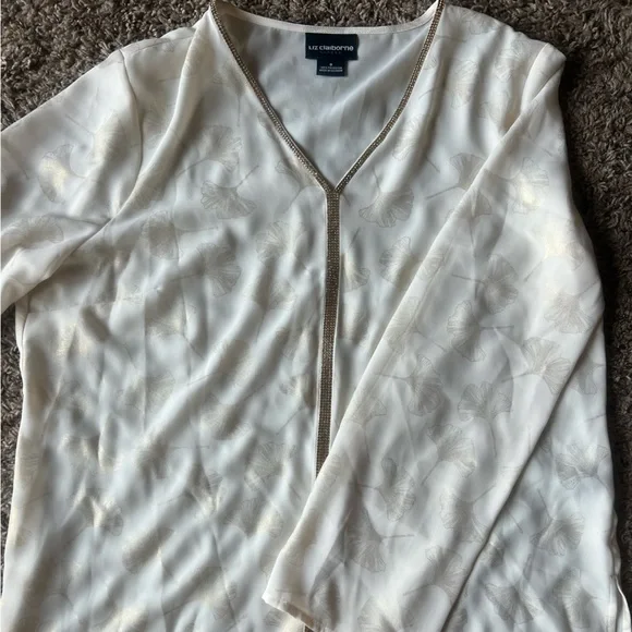 3/$20 Liz Claiborne career shirt size small - Picture 1 of 5